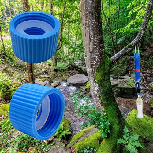 1 Pcs Water Filter Coupling, 5 Pcs Filter Cleaning Gasket With Seal Kit, Compatible with 28mm External Threaded Water Filters and Standard Plastic Bottles for Mountaining Hiking Camping (6)