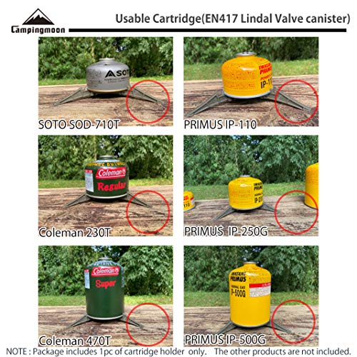 camping moon Portable Fuel Can Stabilizer Gas Canister Cartridge Holder Z41