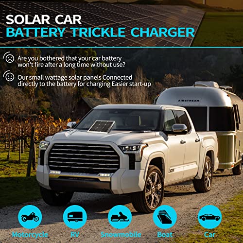 ACOPOWER 50W Mono Solar Panel,Waterproof Built-in Blocking Diode Small Solar Panels– Efficient 12V Battery Charger for RVs, Boats, and Off-Grid Applications | 50W monocrystalline solar panel with waterproof design and blocking diode, ideal for RV, boat, m