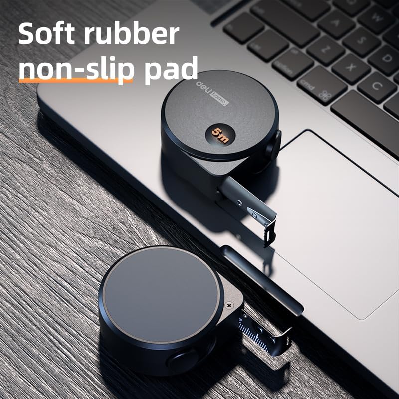 deli Tape Measure 10ft/3m 12 Pack, Easy Read Small Measuring Tape Retractable Mini Tape Measure with Metric/Inch, Durable Portable Pocket Measuring Tape, Suitable for Home and Work - size: 3m 12pack