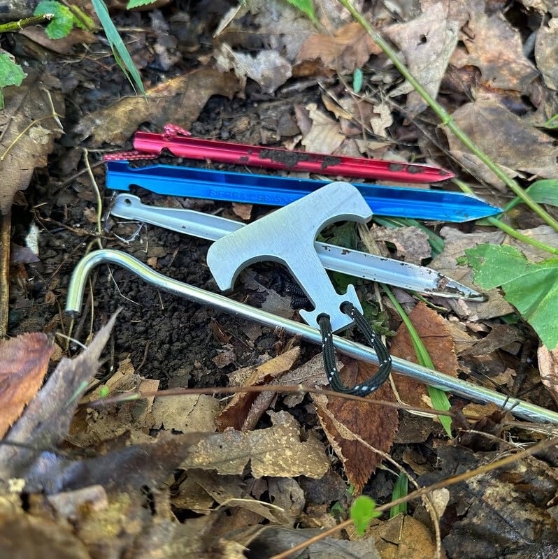 GSD Tool Tent Stake Puller, Hoist Bear Bags, PCT Toggle Dog Bone and a Million Other Uses. A must have addition to any Osprey Backpack and to your MSR stakes and replace that bulky titanium hammer.